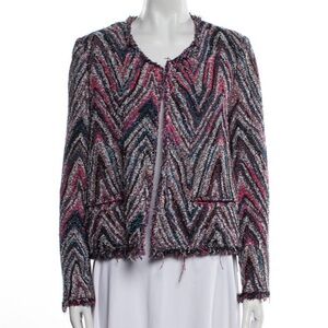 IRO Multicolor Chevron Pattern Jacket - size 36 / M